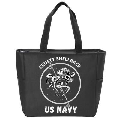 Vintage Crusty Shellback Zip Tote Bag