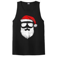 Vintage Christmas Santa Claus Face Old Fashioned PosiCharge Competitor Tank