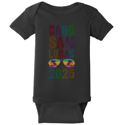 Vintage Cabo San Lucas 2025 Vacation Beaching Trip Spring Baby Bodysuit