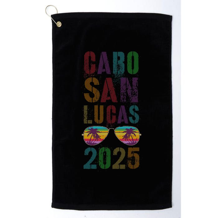 Vintage Cabo San Lucas 2025 Vacation Beaching Trip Spring Golf Towel