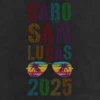 Vintage Cabo San Lucas 2025 Vacation Beaching Trip Spring Golf Towel