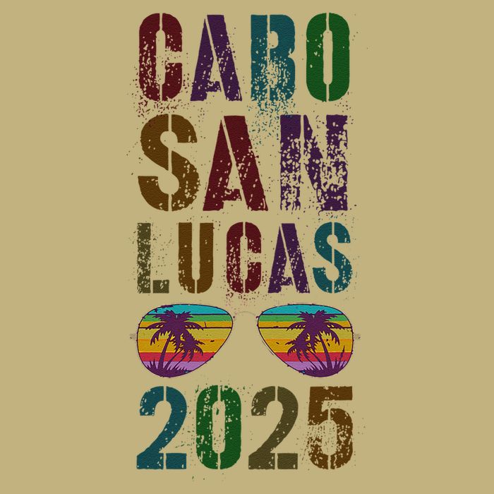 Vintage Cabo San Lucas 2025 Vacation Beaching Trip Spring Button
