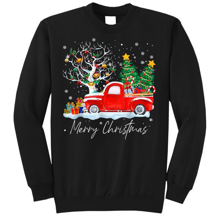 Vintage Christmas Tree Pajama Family Xmas Sweatshirt