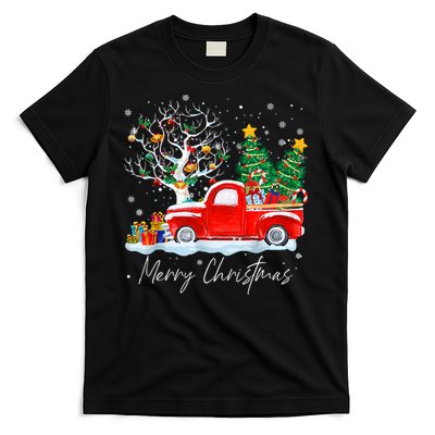 Vintage Christmas Tree Pajama Family Xmas T-Shirt