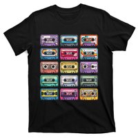 Vintage Cassette Tapes Collection 80S 90S Music Mixtape T-Shirt