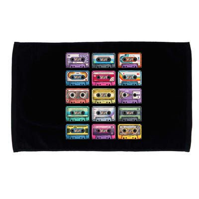 Vintage Cassette Tapes Collection 80S 90S Music Mixtape Microfiber Hand Towel