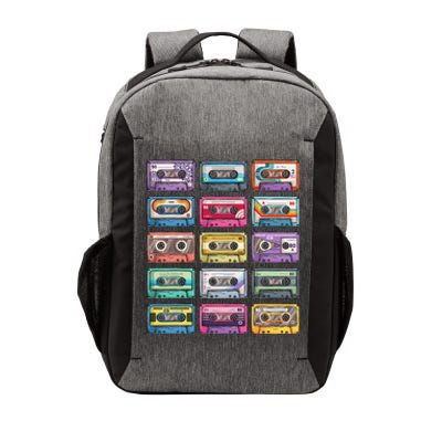 Vintage Cassette Tapes Collection 80s 90s Music Mixtape Vector Backpack