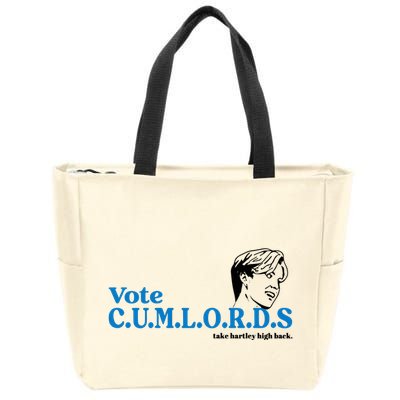 Vote Cumlords Take Hartley High Zip Tote Bag