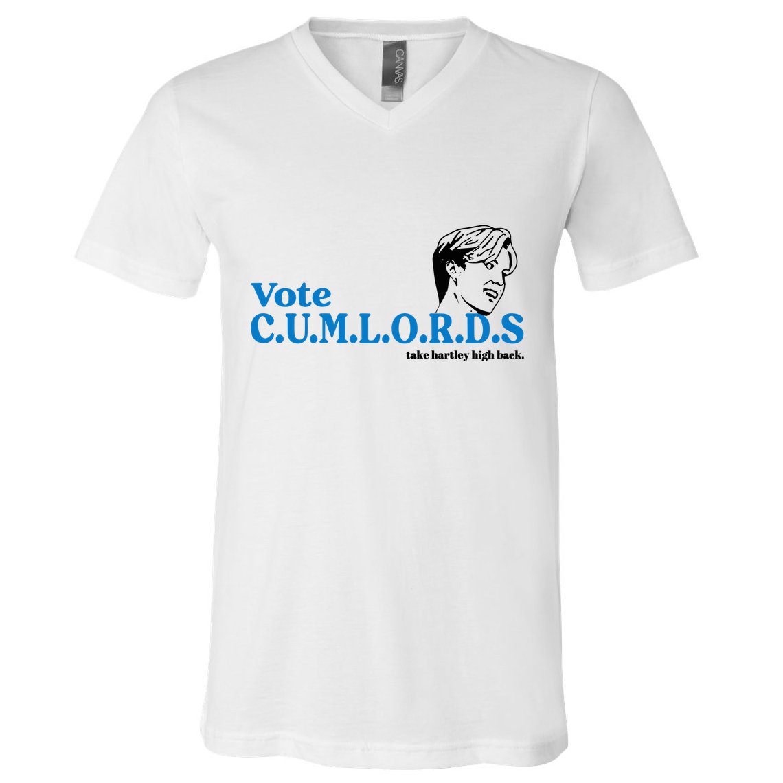 Vote Cumlords Take Hartley High V-Neck T-Shirt