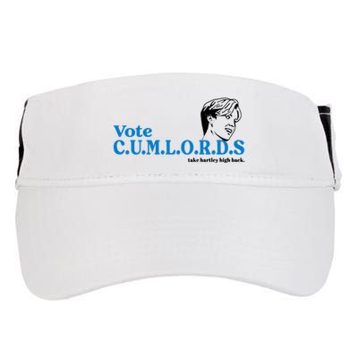 Vote Cumlords Take Hartley High Adult Drive Performance Visor