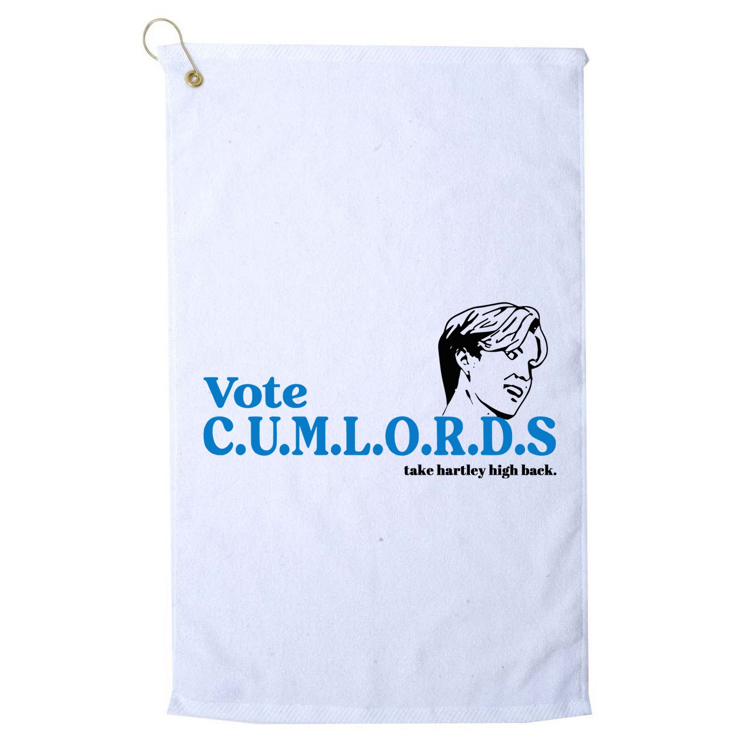 Vote Cumlords Take Hartley High Golf Towel