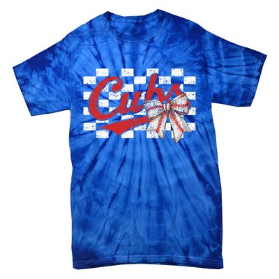 Vintage Cubs Throwback  Tie-Dye T-Shirt