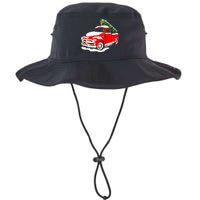 Vintage Christmas Tree Truck Funny Retro Xmas Gift Legacy Cool Fit Booney Bucket Hat