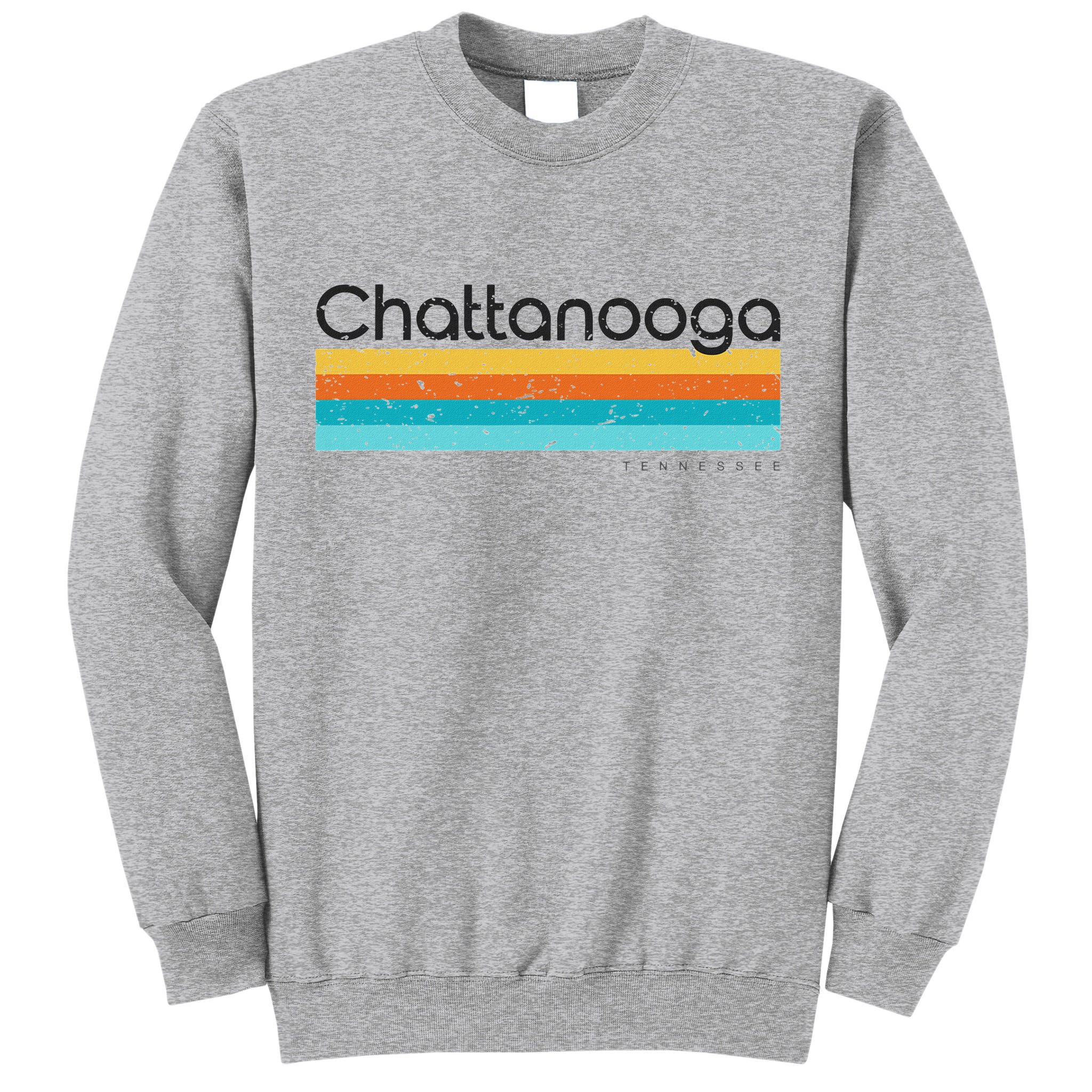 Vintage Chattanooga Tn Tennessee Usa Retro Design Tall Sweatshirt