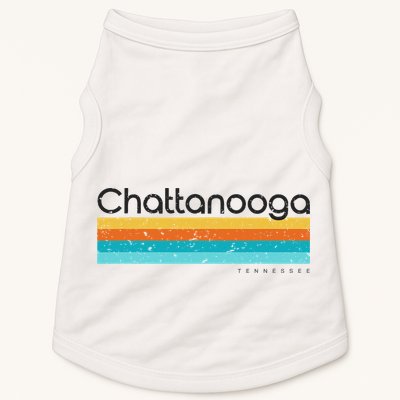 Vintage Chattanooga Tn Tennessee Usa Retro Design Doggie Tank