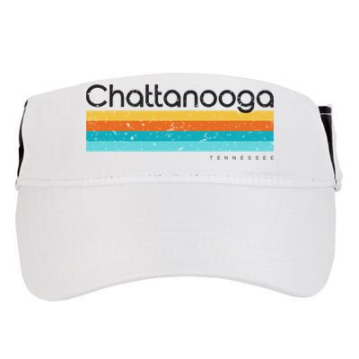 Vintage Chattanooga Tn Tennessee Usa Retro Design Adult Drive Performance Visor