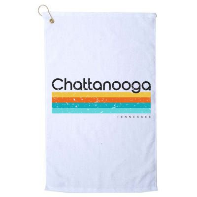Vintage Chattanooga Tn Tennessee Usa Retro Design Golf Towel