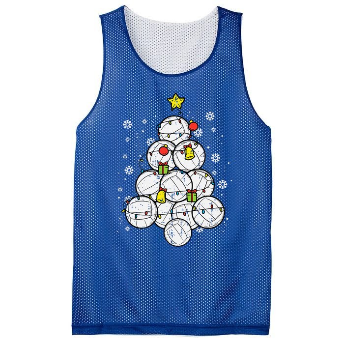 Volleyball Christmas Tree Ornament for Sports Enthusiasts Mesh Reversible Basketball Jersey Tank