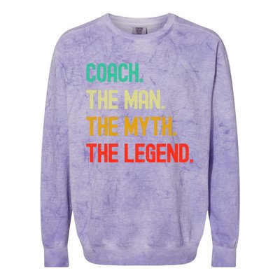 Vintage Coach The The Myth The Legend Gift Colorblast Crewneck Sweatshirt