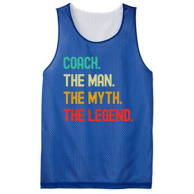 Vintage Coach The The Myth The Legend Gift Mesh Reversible Basketball Jersey Tank