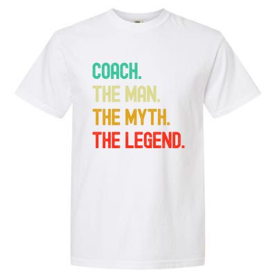 Vintage Coach The The Myth The Legend Gift Garment-Dyed Heavyweight T-Shirt