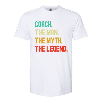 Vintage Coach The The Myth The Legend Gift Softstyle CVC T-Shirt