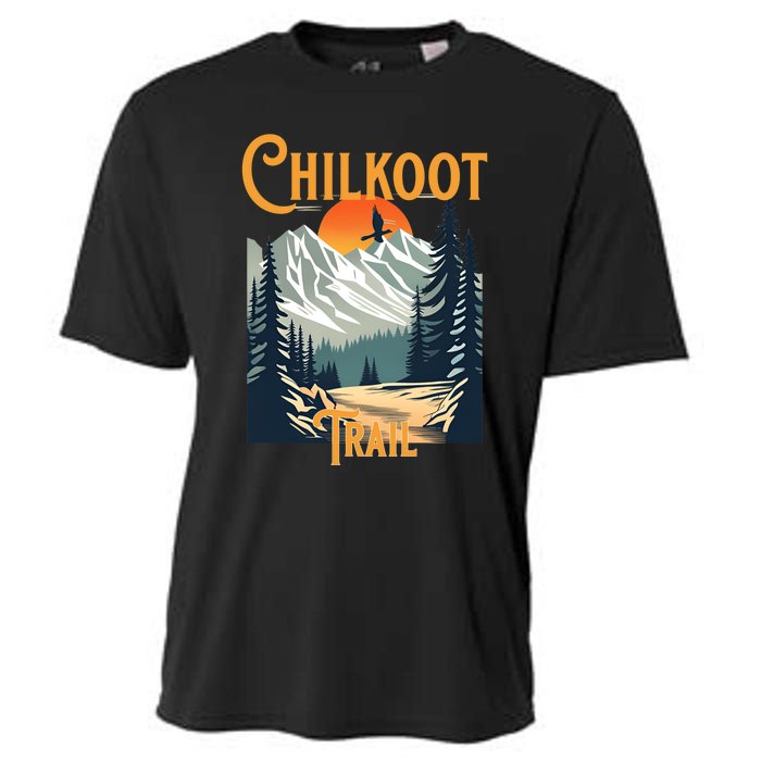 Vintage Chilkoot Trail Souvenir Hiking Cooling Performance Crew T-Shirt