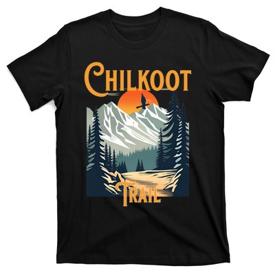 Vintage Chilkoot Trail Souvenir Hiking T-Shirt