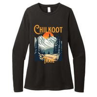 Vintage Chilkoot Trail Souvenir Hiking Womens CVC Long Sleeve Shirt