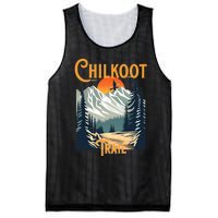 Vintage Chilkoot Trail Souvenir Hiking Mesh Reversible Basketball Jersey Tank