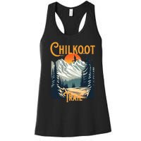 Vintage Chilkoot Trail Souvenir Hiking Women's Racerback Tank