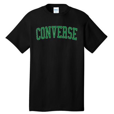 Vintage C.O.N.V.E.R.S.E Tx Distressed Green Tall T-Shirt