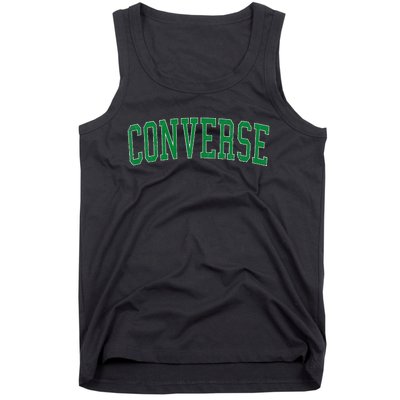 Vintage C.O.N.V.E.R.S.E Tx Distressed Green Tank Top