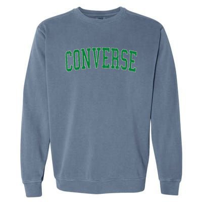 Vintage C.O.N.V.E.R.S.E Tx Distressed Green Garment-Dyed Sweatshirt