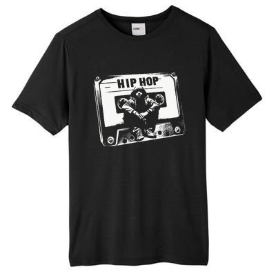 Vintage Cassette Tape Hip Hop Music 80s 90s Retro Tall Fusion ChromaSoft Performance T-Shirt