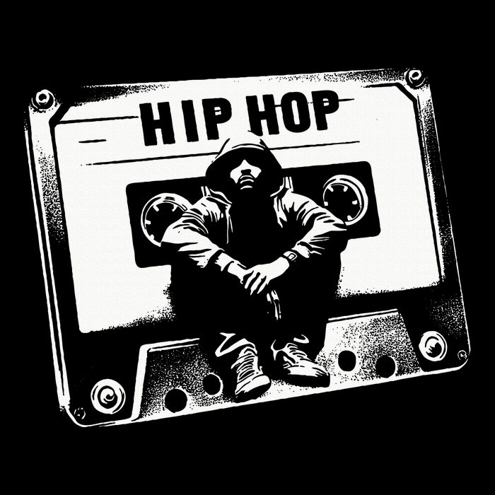 Vintage Cassette Tape Hip Hop Music 80s 90s Retro Bucket Hat