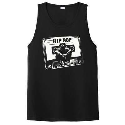 Vintage Cassette Tape Hip Hop Music 80s 90s Retro PosiCharge Competitor Tank