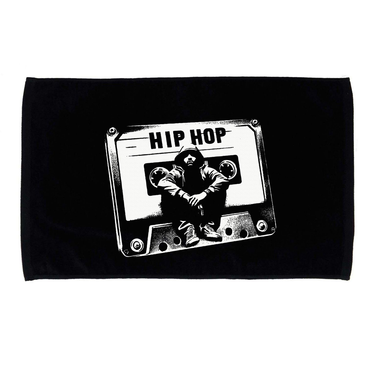 Vintage Cassette Tape Hip Hop Music 80s 90s Retro Microfiber Hand Towel