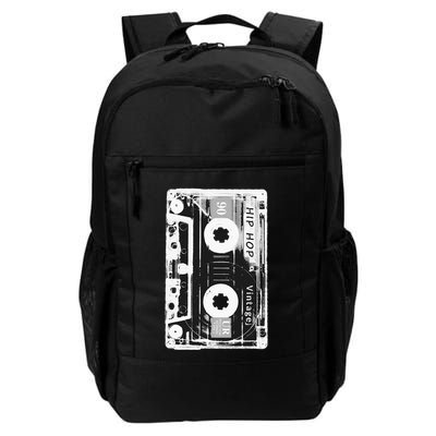 Vintage Cassette Tape Hip Hop Music 80s 90s Retro Distressed Backpack