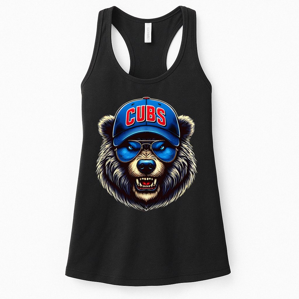 Vintage Cubs Throwback Style Classic Gift For Women Womens Tank Top