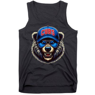 Vintage Cubs Throwback Style Classic Gift For Women Tank Top