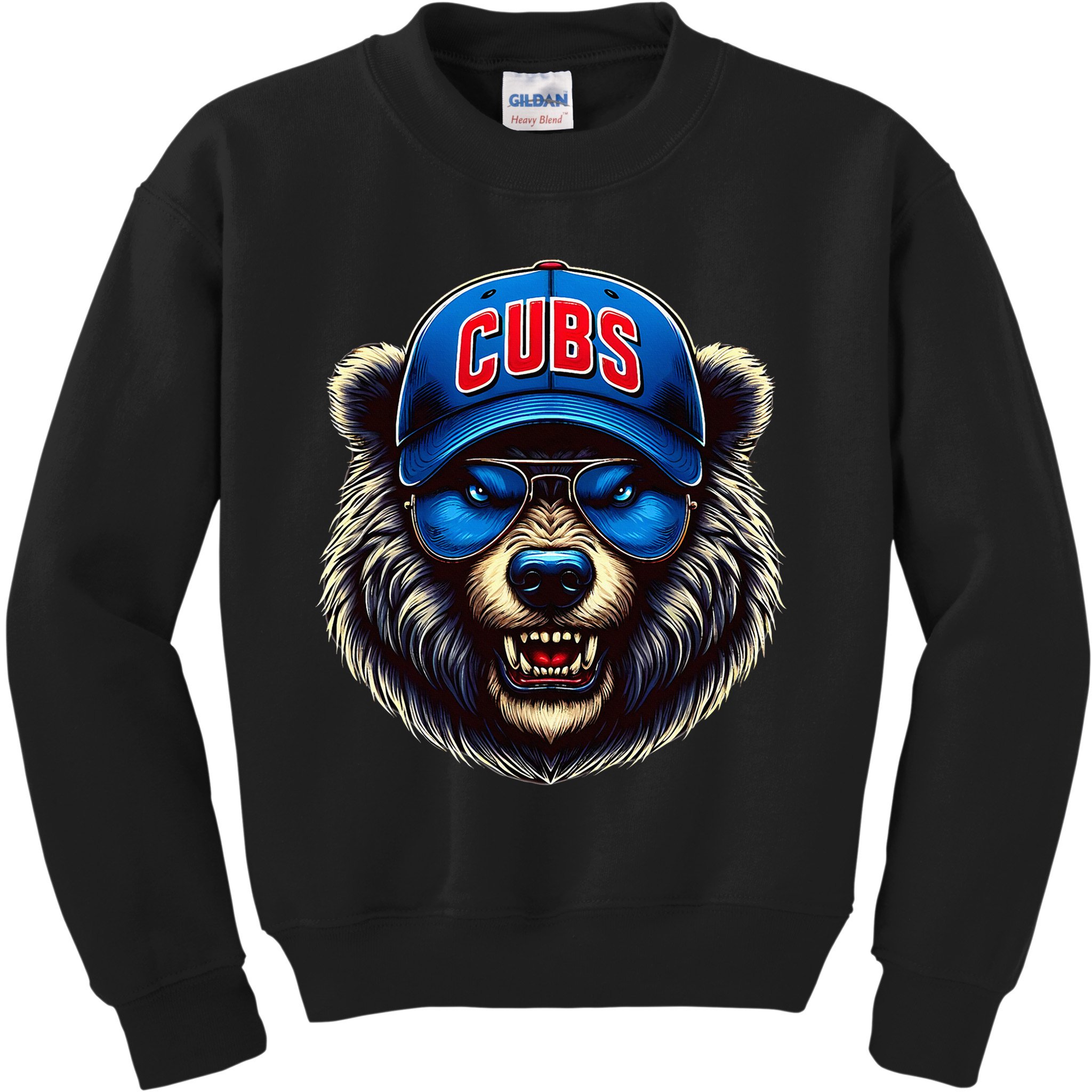 Vintage Cubs Throwback Style Classic Gift For Women Kids Sweatshirt
