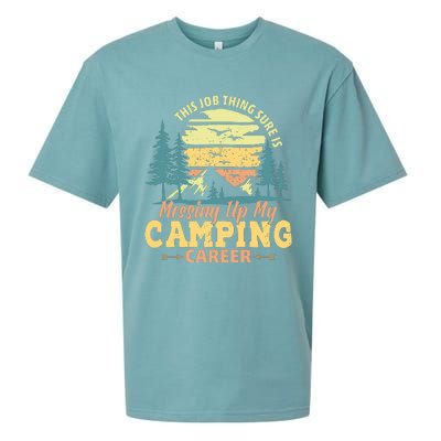 Vintage Camping T Sueded Cloud Jersey T-Shirt