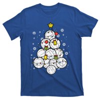 Volleyball Christmas Tree Xmas Pajamas Pjs Sports Player Funny Gift T-Shirt