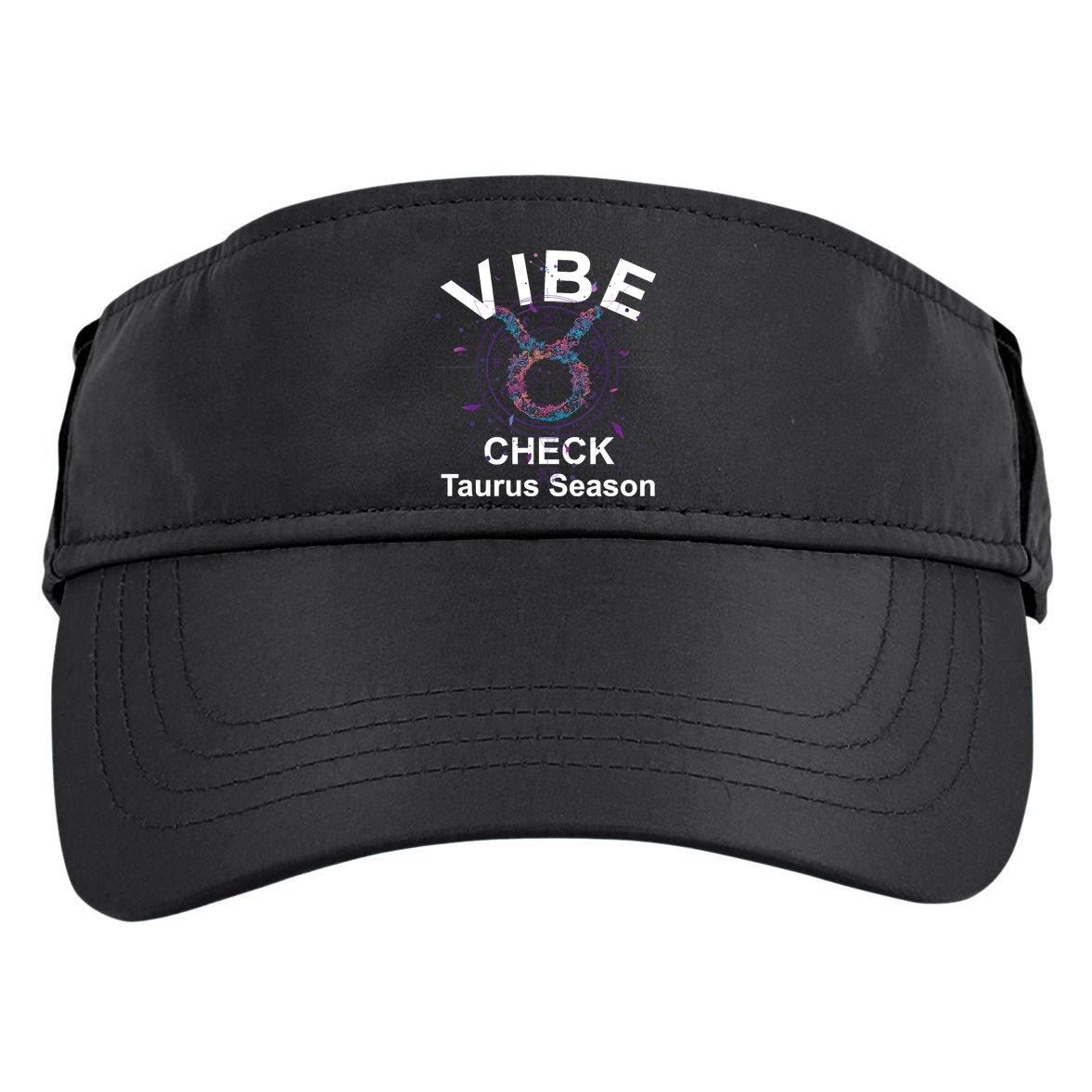 Vibe Check Taurus Zodiac Sign Reliable Loyal And Sensual Adult Drive Performance Visor