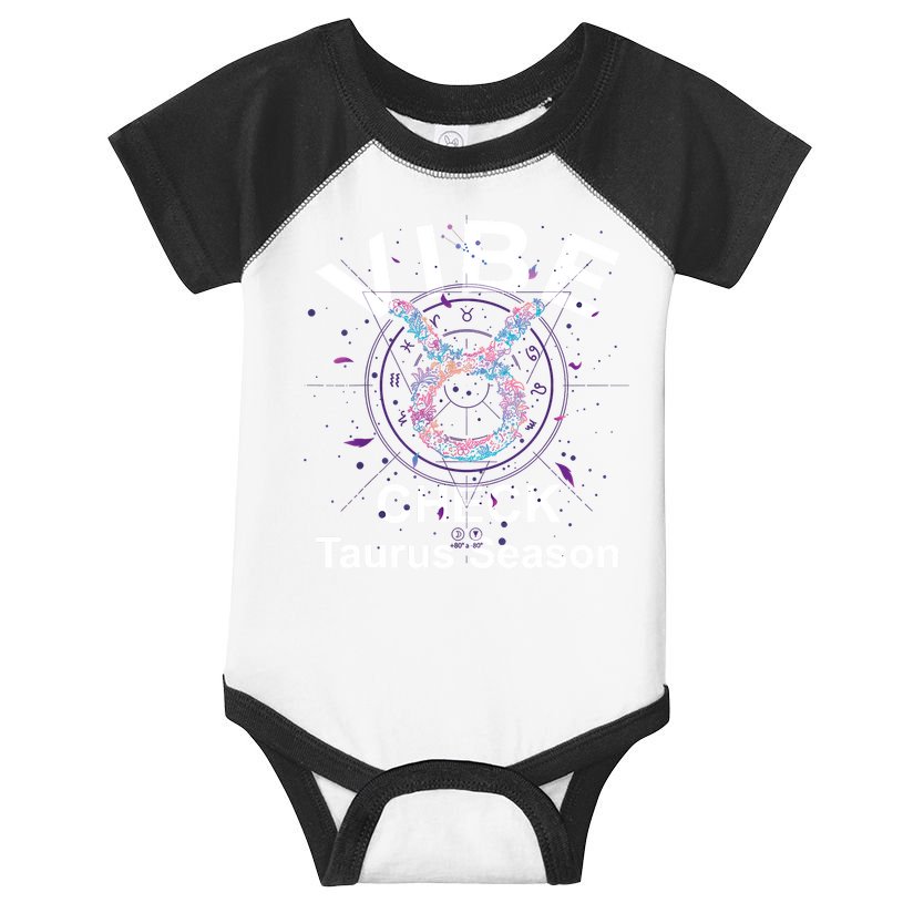 Vibe Check Taurus Zodiac Sign Reliable Loyal And Sensual Infant Baby Jersey Bodysuit