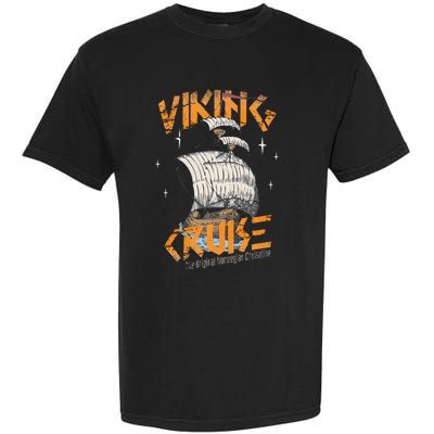 Viking Cruise Viking Ship Cruise Norwegian Line Garment-Dyed Heavyweight T-Shirt