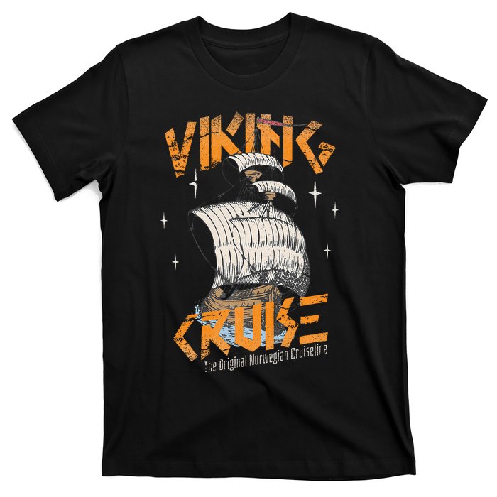 Viking Cruise Viking Ship Cruise Norwegian Line T-Shirt