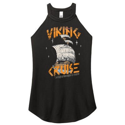 Viking Cruise Viking Ship Cruise Norwegian Line Women’s Perfect Tri Rocker Tank