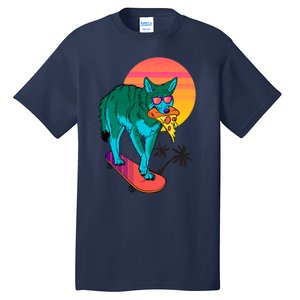 Vaporwave Coyote Tall T-Shirt